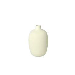 Vase -CEOLA- Farbe Transparent Yellow - Größe 13 cm