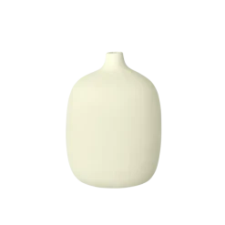 Vase -CEOLA- Farbe Transparent Yellow - Größe 19 cm