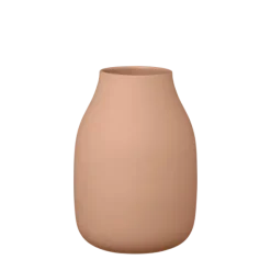 Vase -COLORA- Farbe Amber Brown, soft touch - Größe L