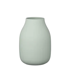 Vase -COLORA- Farbe Desert Sage, soft touch - Größe L