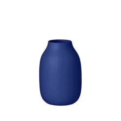 Vase -COLORA- Farbe Mazarine Blue, matt - Größe S