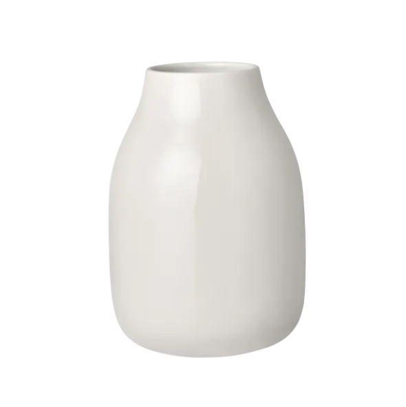 Vase -COLORA- Farbe Moonbeam, glänzend - Größe L
