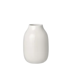 Vase -COLORA- Farbe Moonbeam, glänzend - Größe S
