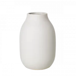 Vase -COLORA- Farbe Moonbeam, soft touch - Größe S