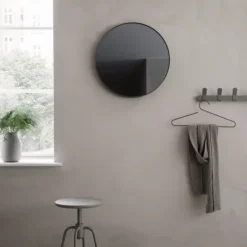Vase -COLORA- Farbe Peat, soft touch - Größe L