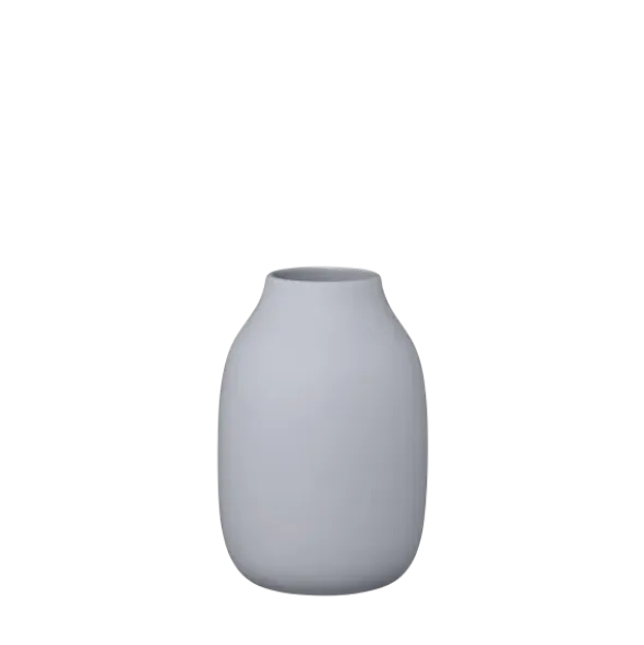 Vase -COLORA- Farbe Tradewinds, soft touch - Größe S