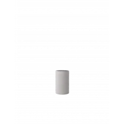 Vase -COLUNA- Hellgrau Höhe 20 cm