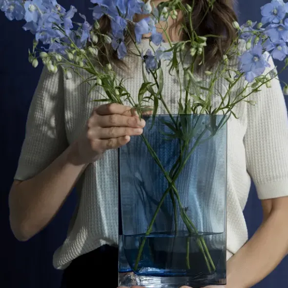 Vase- DUASIS- Farbe Ocean Cavern - Größe M