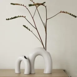 Vase -KAGETSU- Farbe Moonbeam - Größe S