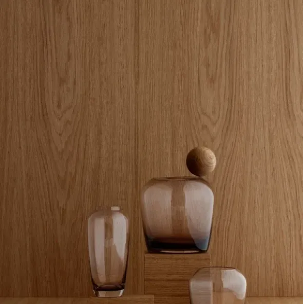 Vase -LETA- Clear - Größe 13 cm