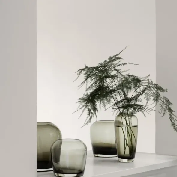 Vase -LETA- Clear - Größe 13 cm