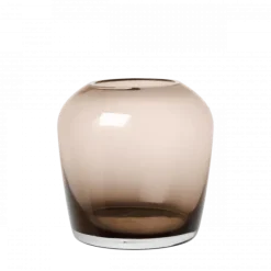 Vase -LETA- Coffee - Größe 15 cm