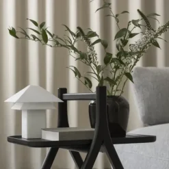 Vase -LETA- Farbe Peat - Größe 15 cm