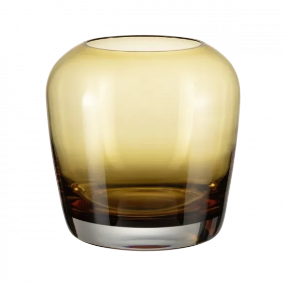 Vase -LETA- Farbe Tan - Größe 13 cm