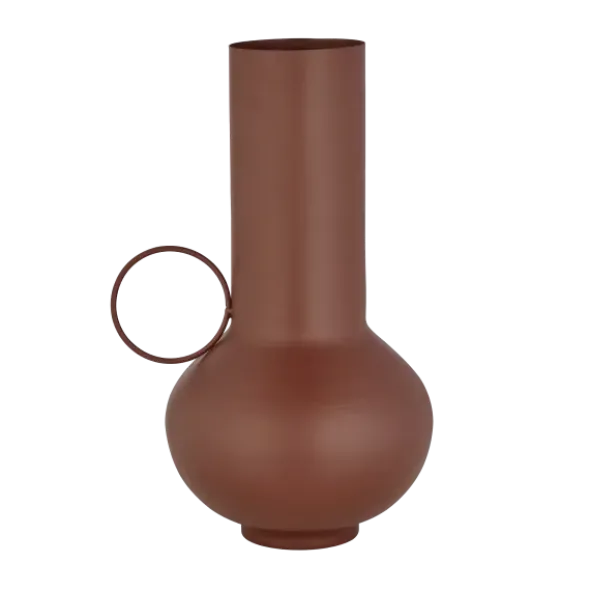 Vase -LOHA- Farbe Brandy Brown - Größe M