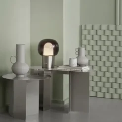 Vase -LOHA- Farbe Moonbeam - Größe S