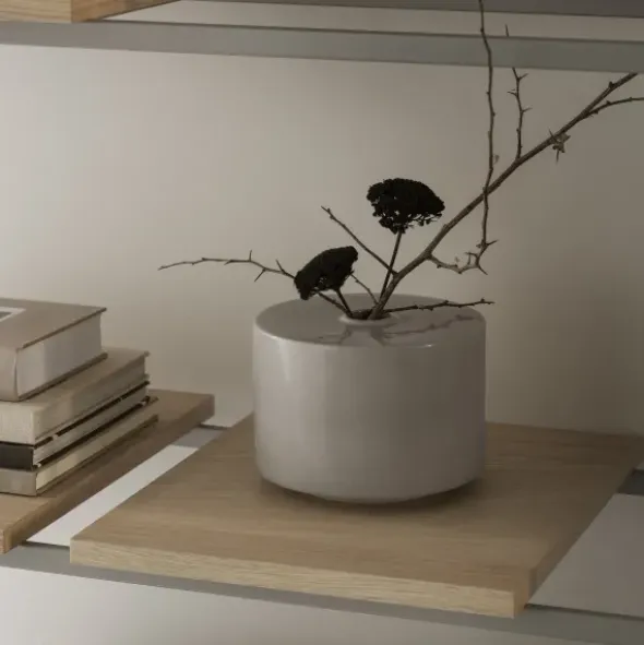 Vase -MAKOTO- Farbe Elephant Skin - Größe L
