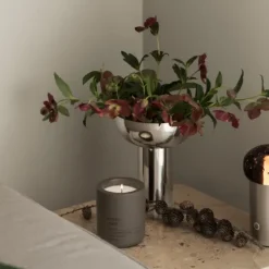 Vase -MIYABI- Farbe Stainless Steel - Größe L