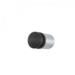 Wandtürstopper -ENTRA- Edelstahl matt Ø 2,5 cm, Länge 4 cm