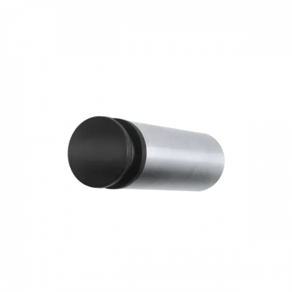 Wandtürstopper -ENTRA- Edelstahl matt Ø 2,5 cm, Länge 8 cm