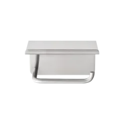 WC-Rollenhalter -MODO- Farbe Edelstahl matt, mit Ablage