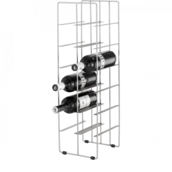 Weinflaschenregal -PILARE- Chrome für 12 Flaschen Größe L