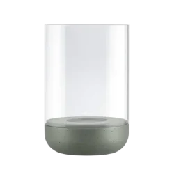 Windlicht -CALMA- Farbe Agave Green - Größe L (exkl. Kerze)