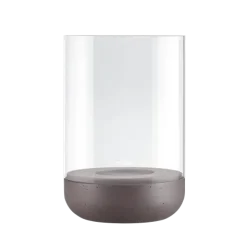 Windlicht -CALMA- Farbe Cedar Wood - Größe L (exkl. Kerze)