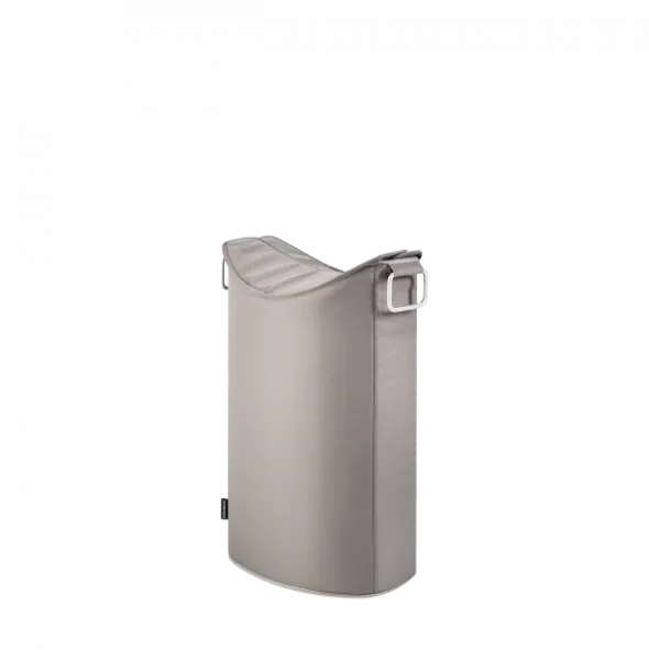 Wäschesammler -FRISCO- Farbe Taupe