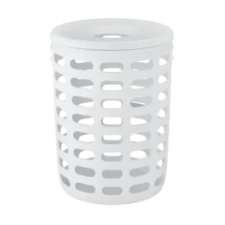 Wäschesammler -KORIE- Farbe White
